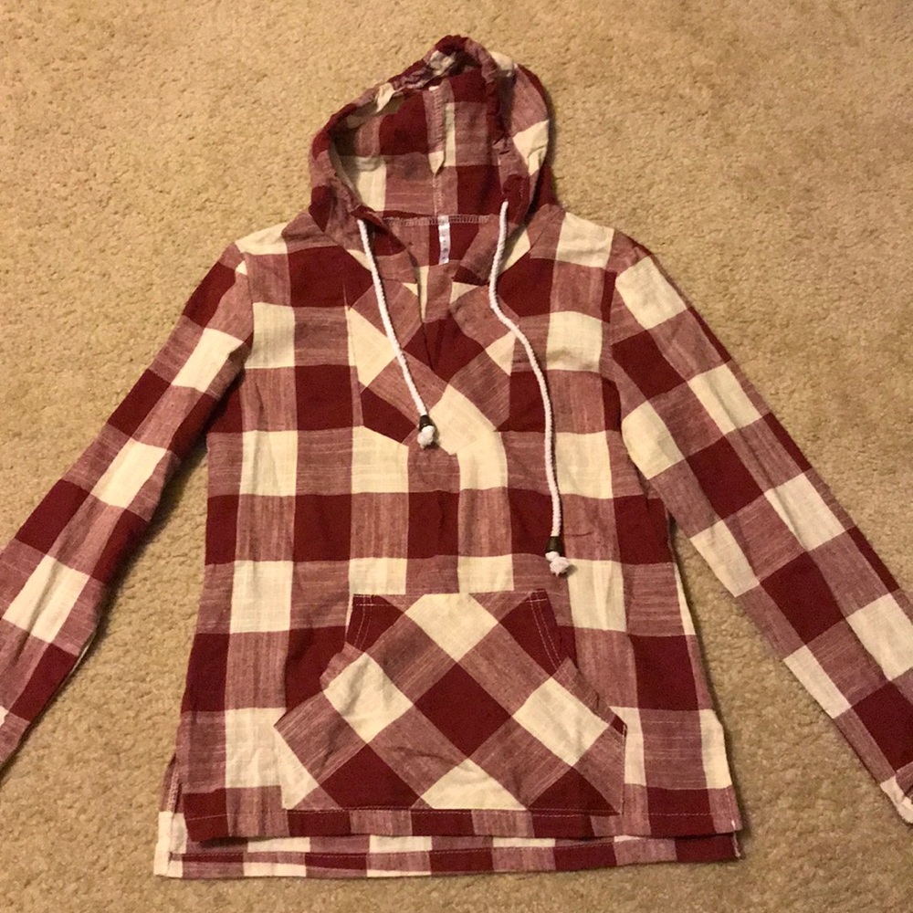 Lucky brand shirt/hoodie